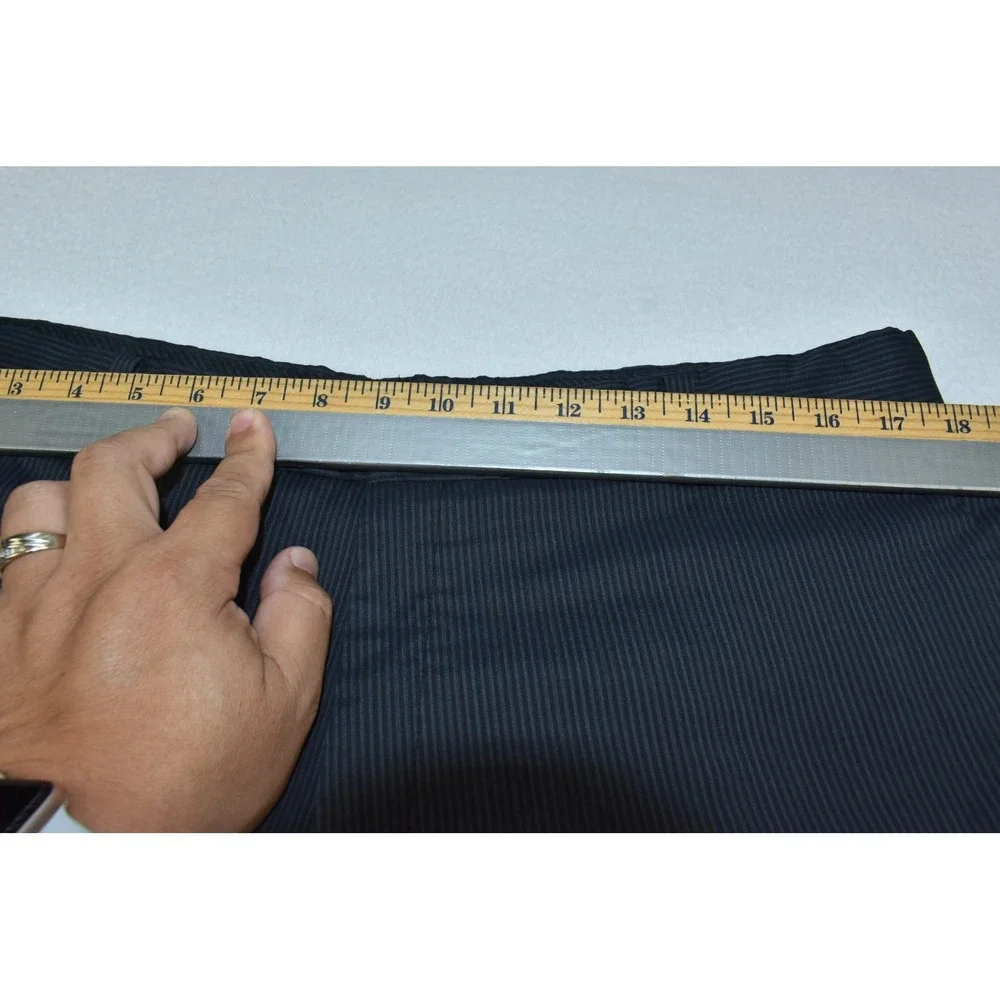 Nike Golf Tour Performance Men Pants 36x32 (27) Dri-Fit Black Striped Read.....